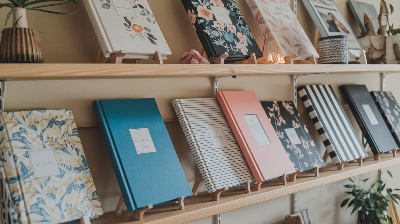 Neatly organized Photo Albums