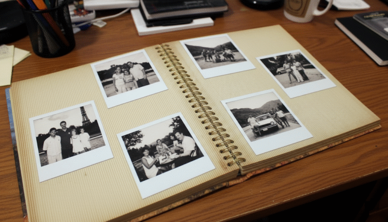 magnetic photo album